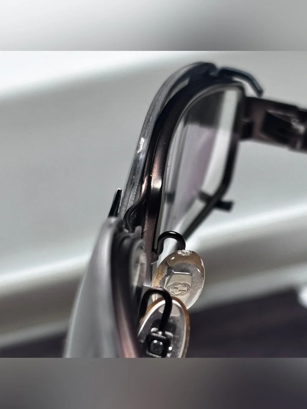 GUCCI GG 2769/STRASS NDE BROWN GUNMETAL AUTHENTIC FRAMES EYEGLASSES frames only